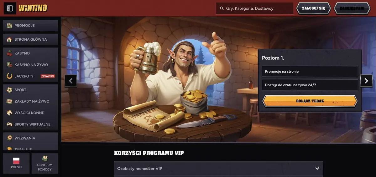 Wintino Promo Code - VIP-Programm mit Belohnungen ohne Code